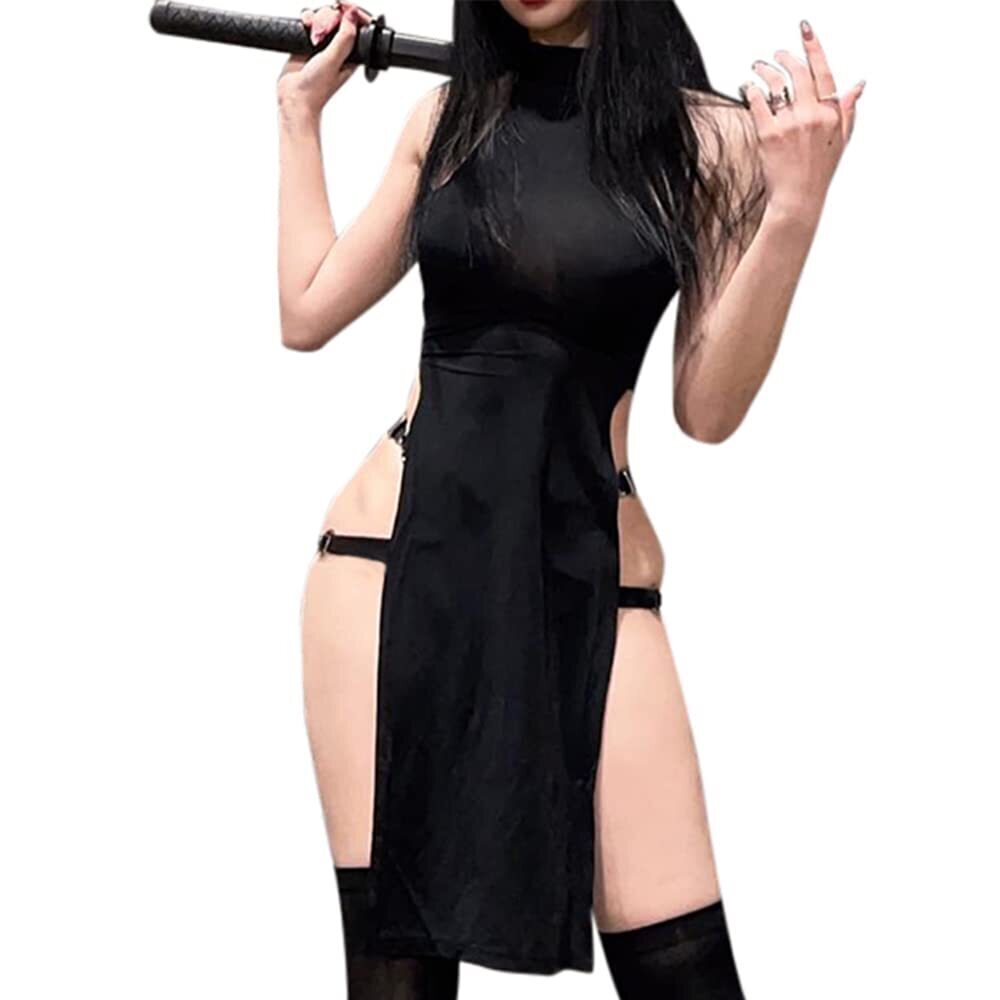 3674 Anime Lingerie Sexy Devil Cosplay Costume Halloween Ninja Roleplay